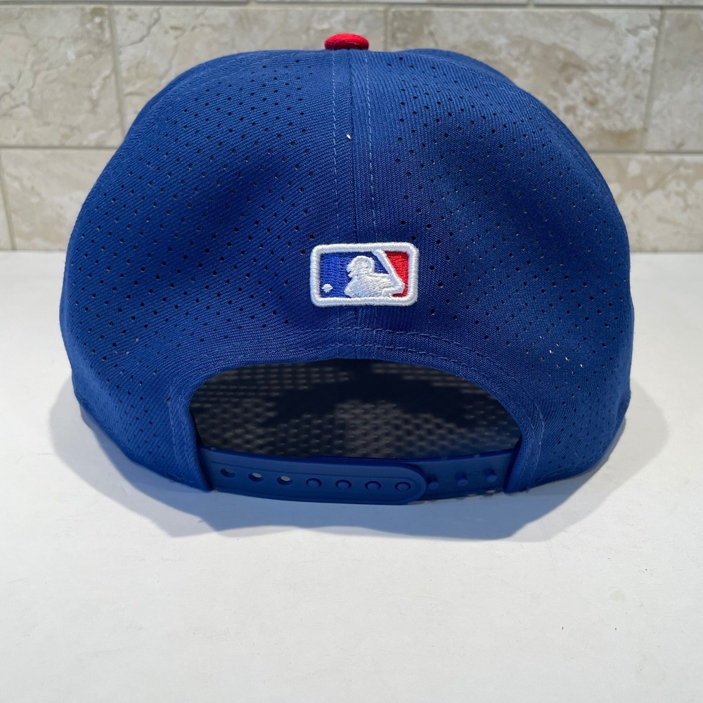 New Era 9FIFTY Chicago Cubs 2025 MLB All Star Game Snapback Hat Blue Red Cap - Picture 4 of 9